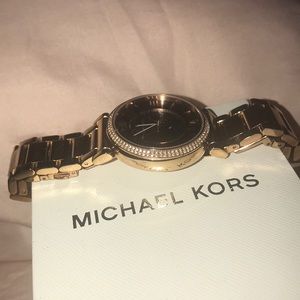 Rose gold Micheal Kors Watch